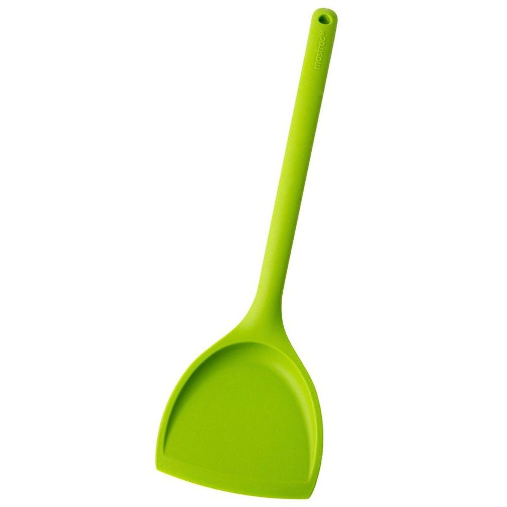 Mastrad All Silicone Wokspatel F10918, 31cm groen